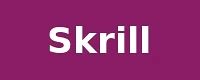 Skrill accepted e-wallet payment method logo at Jackpot Jill