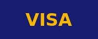 Visa accepted payment method logo at Jackpot Jill