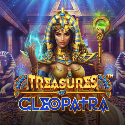 Treasures of Cleopatra Egyptian pokie tile at Jackpot Jill